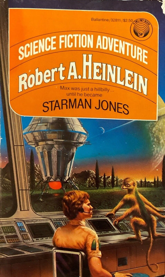 Starman Jones by Robert Heinlein 1985 Ballantine Del Rey Paperback