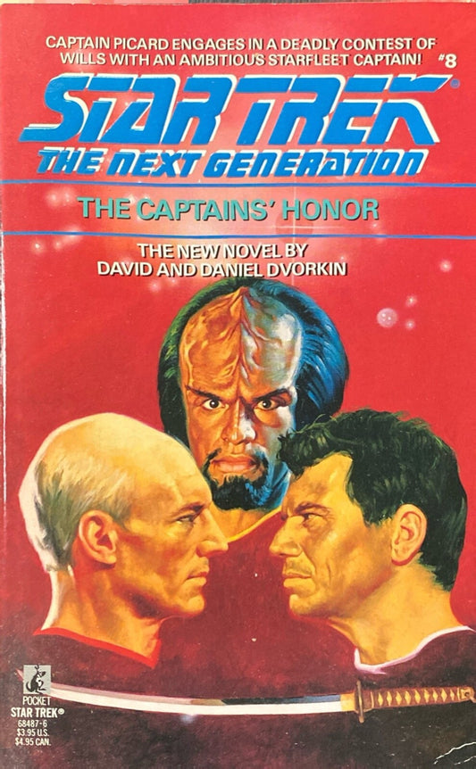 Star Trek: The Next Generation #8 - The Captain's Honor by Dvorkin Paperback
