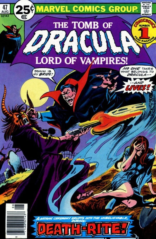 Marvel Comics Tomb of Dracula #47 Bronze Age 1976