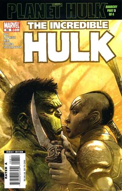 Marvel Comics Incredible Hulk #98 Modern Age 2006 Planet Hulk