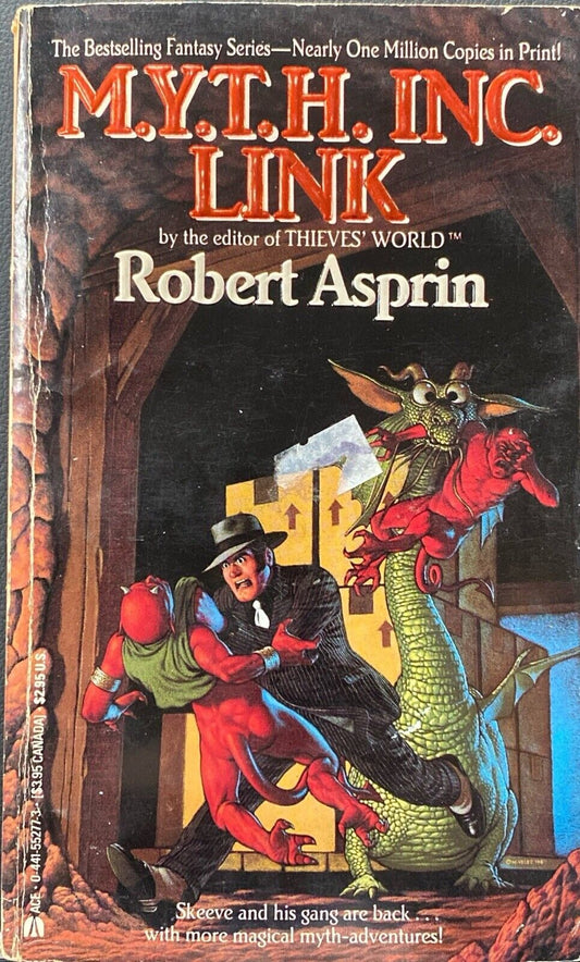 M.Y.T.H. Inc. Link by Robert Asprin 1988 Ace Paperback