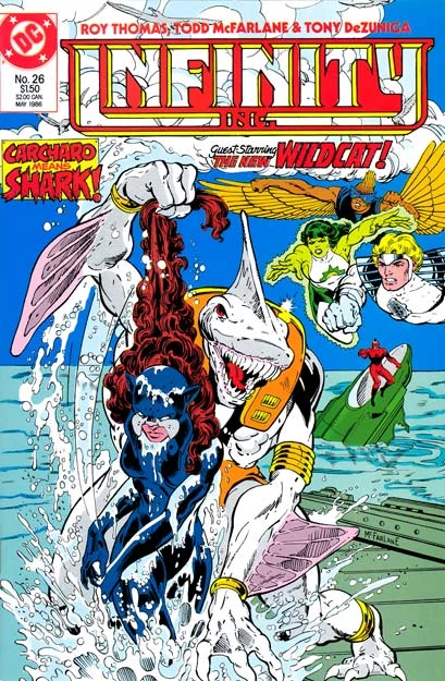 DC Comics Infinity Inc. #26 Copper Age 1986 McFarlane