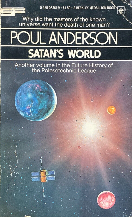 Satan's World by Poul Anderson 1977 Berkley Medallion Paperback