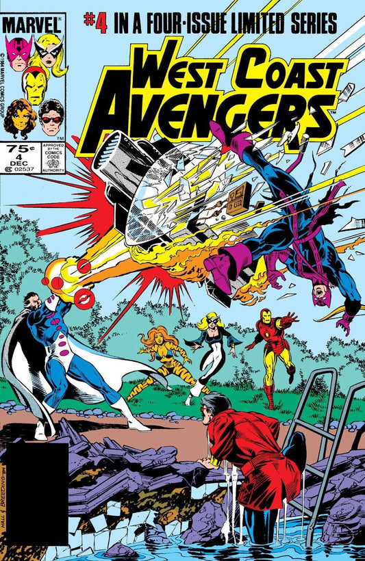 Marvel Comics West Coast Avengers #4 Copper Age 1984