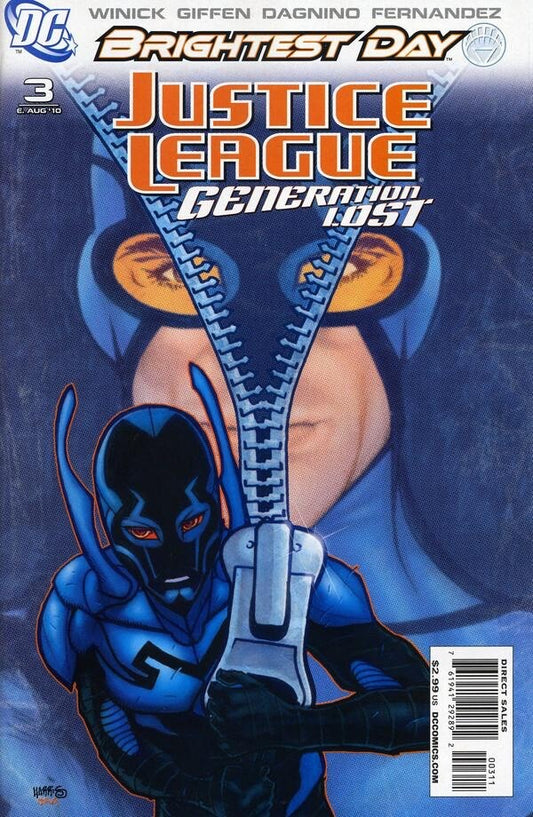 DC Comics Justice League: Generation Lost #3 Modern Age 2010 Variant