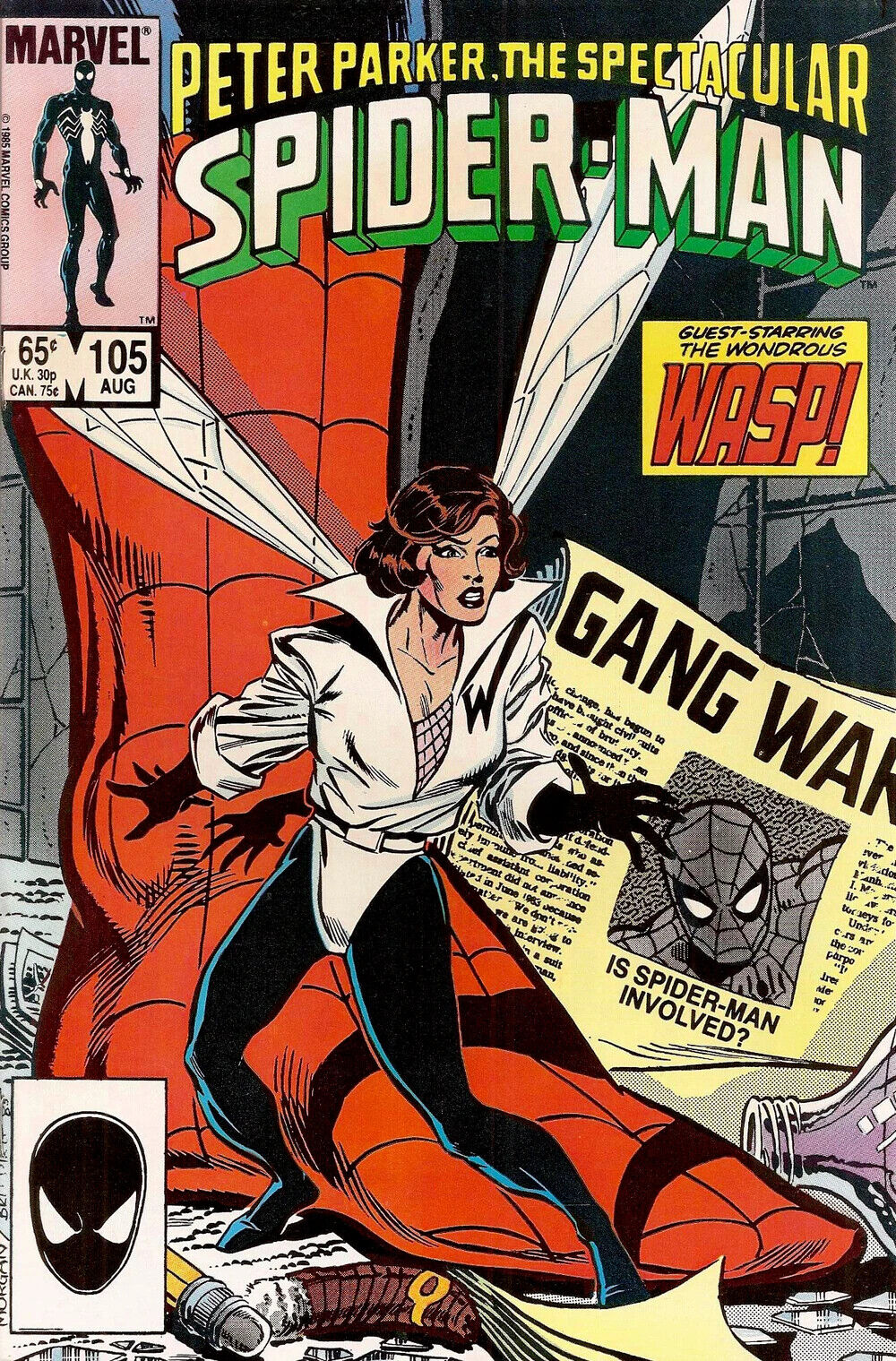Marvel Comics Spectacular Spider-man #105 Copper Age 1985