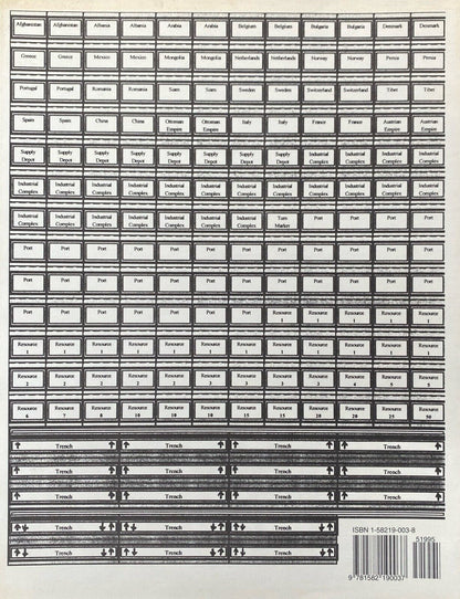 Guild of Blades The War to End All Wars Axis & Allies WWI Variant Unpunched