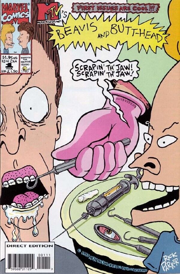 Marvel Comics Beavis and Butt-head #1 Modern Age 1994 Daria First Appearance