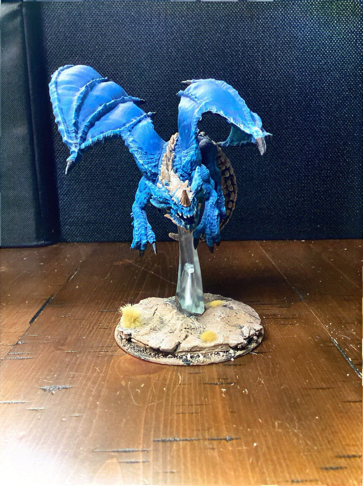 Dungeons & Dragons Blue Dragon Minifigure Custom Paint