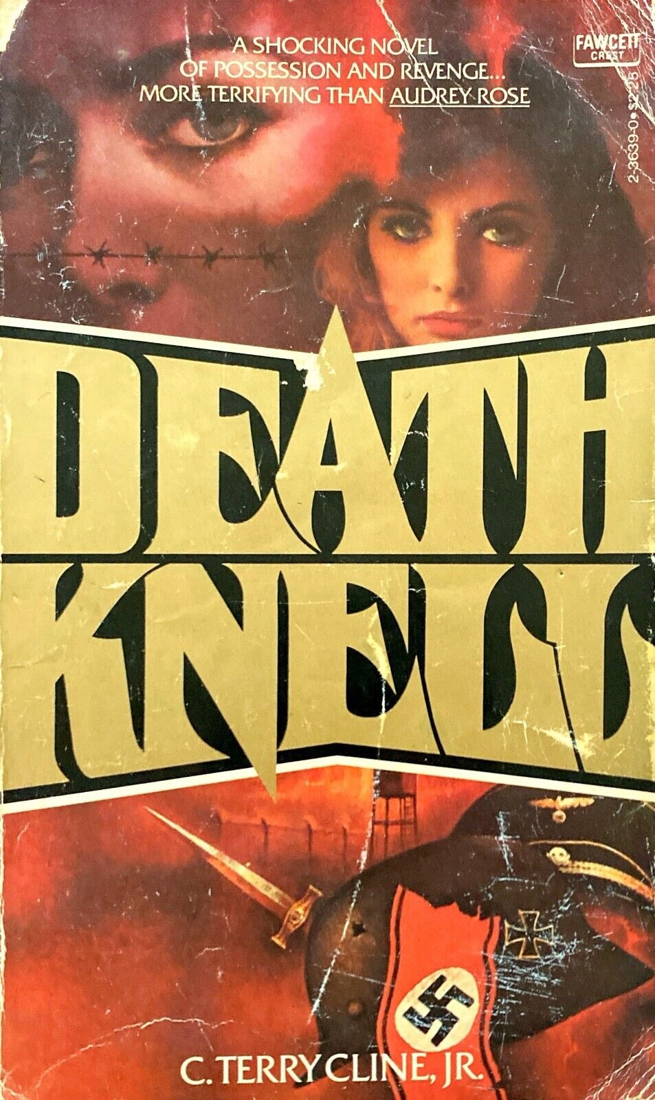 Death Knell by C. Terry Cline, Jr. 1978 Fawcett Crest Paperback