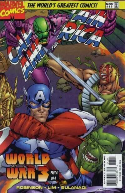 Marvel Comics Captain America #13 Modern Age 1997