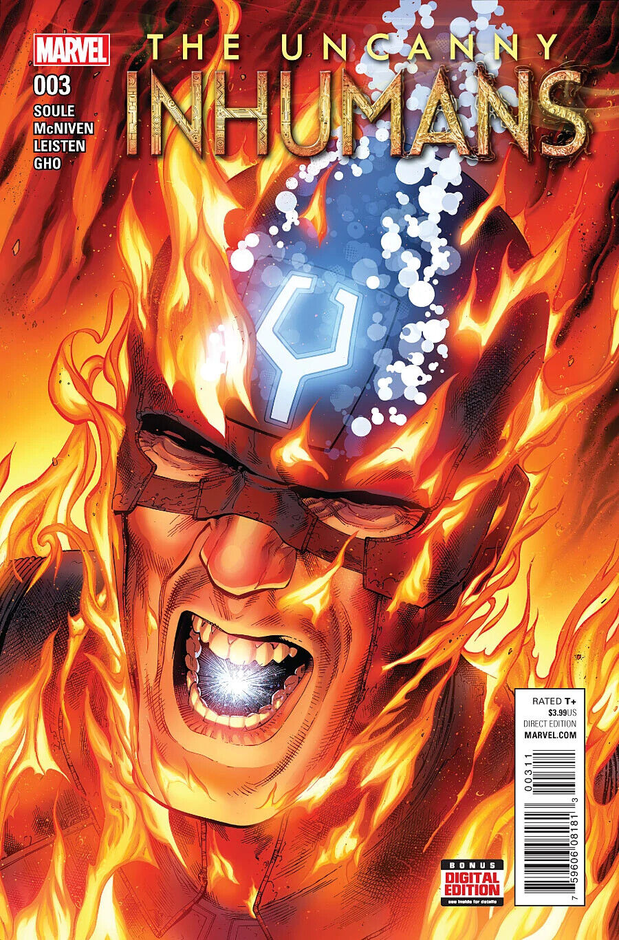 Marvel Comics Uncanny Inhumans #3 Modern Age 2016