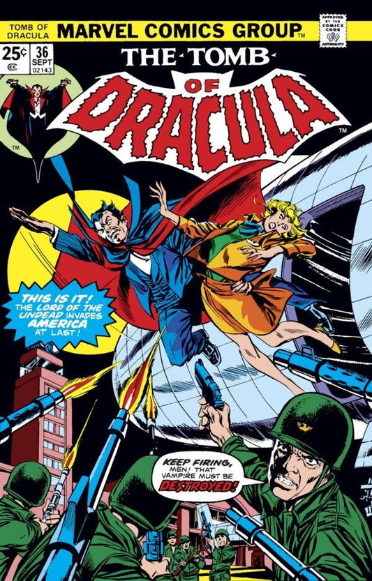 Marvel Comics Tomb of Dracula #36 Bronze Age 1975