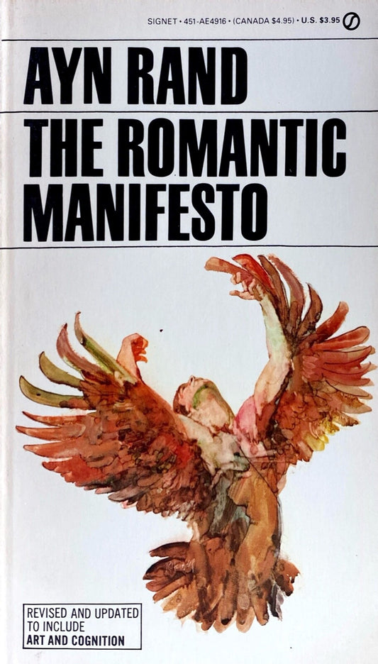 The Romantic Manifesto by Ayn Rand 1975 Signet AE4916 Paperback