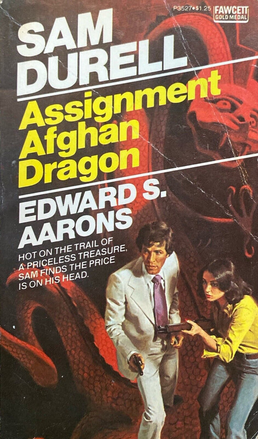 Assignment Afghan Dragon by Edward S. Aarons 1976 Fawcett Gold Medal Paperback