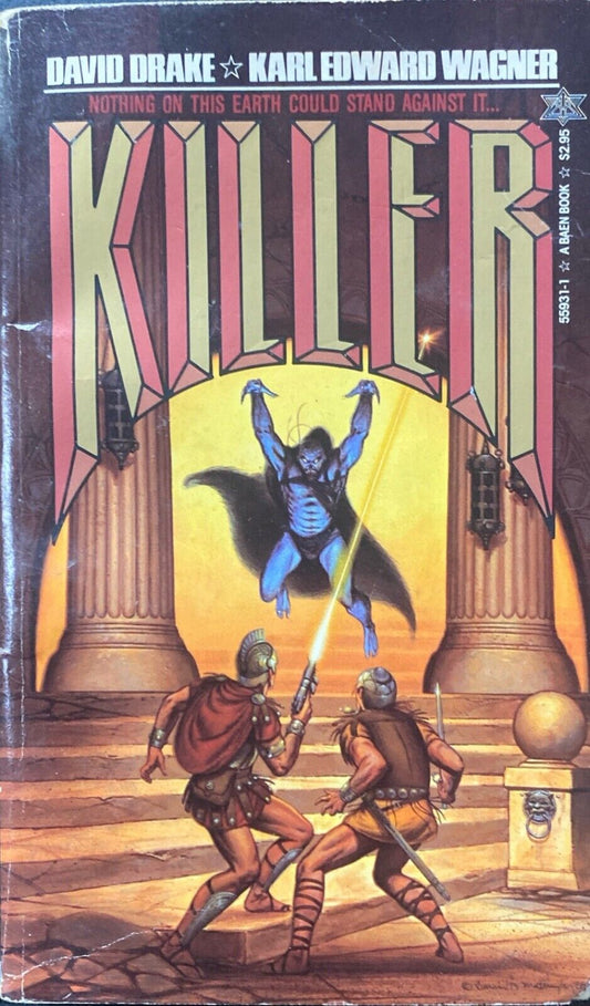 Killer by David Drake & Karl Edward Wagner 1985 Baen Paperback