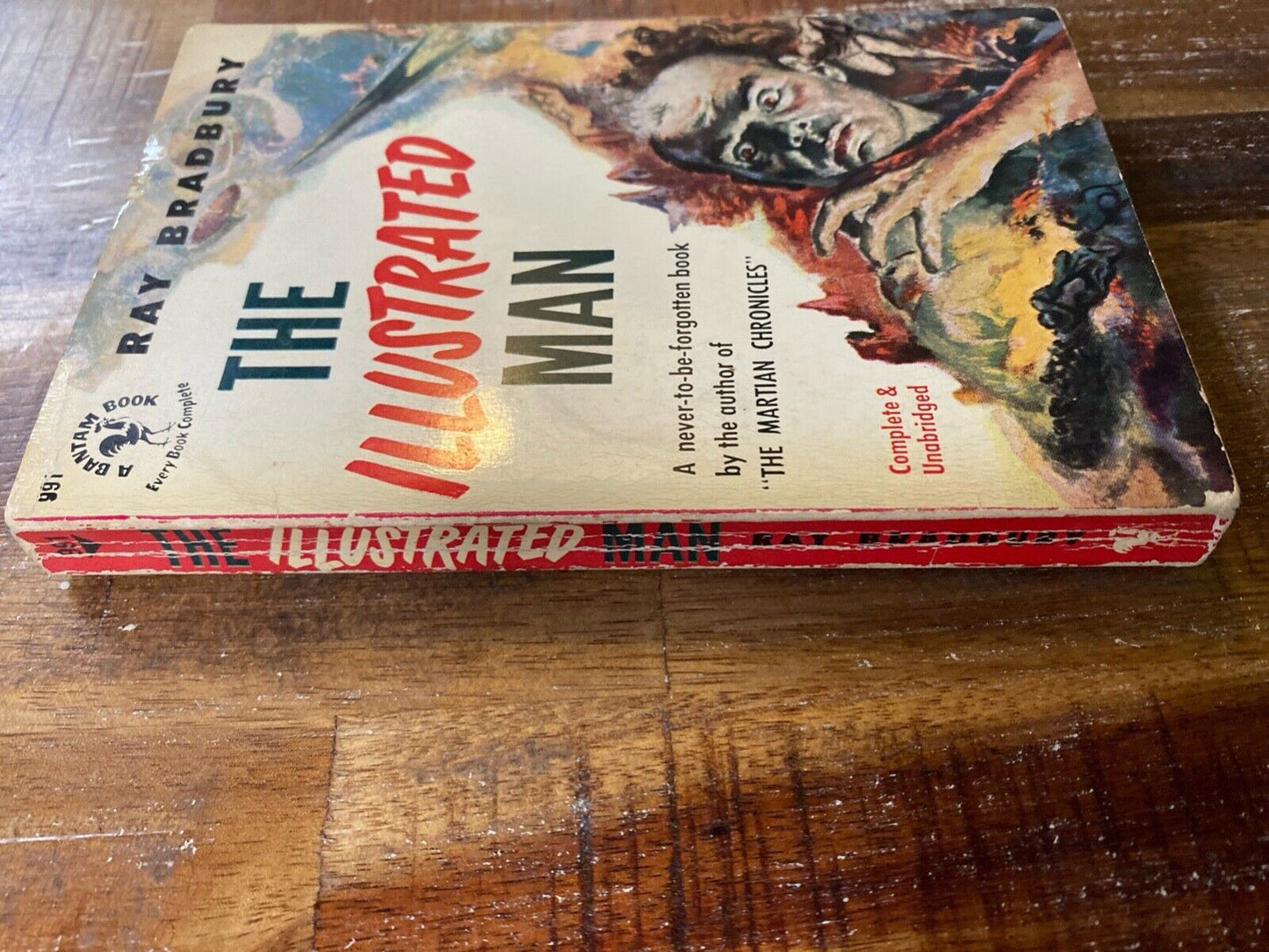 The Illustrated Man by Ray Bradbury 1952 Bantam 991 Paperback First