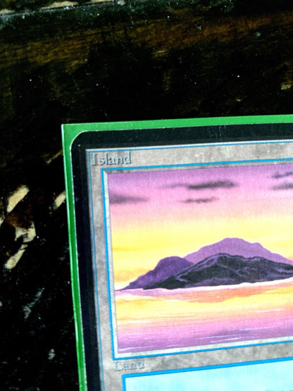 Magic the Gathering (MTG) Island (A) Alpha