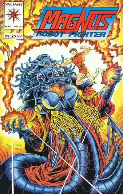 Valiant Comics Magnus Robot Fighter #22 Modern Age 1993