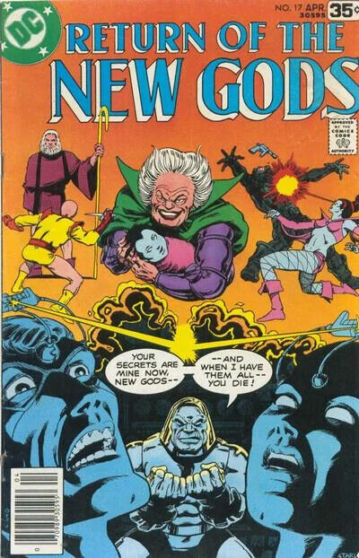 DC Comics New Gods #17 Bronze Age 1978