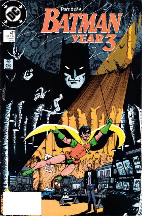 DC Comics Batman #437 Copper Age 1989 Year 3