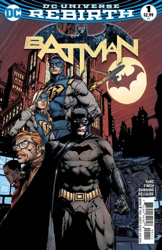 DC Comics Batman #1 Modern Age 2016 Rebirth