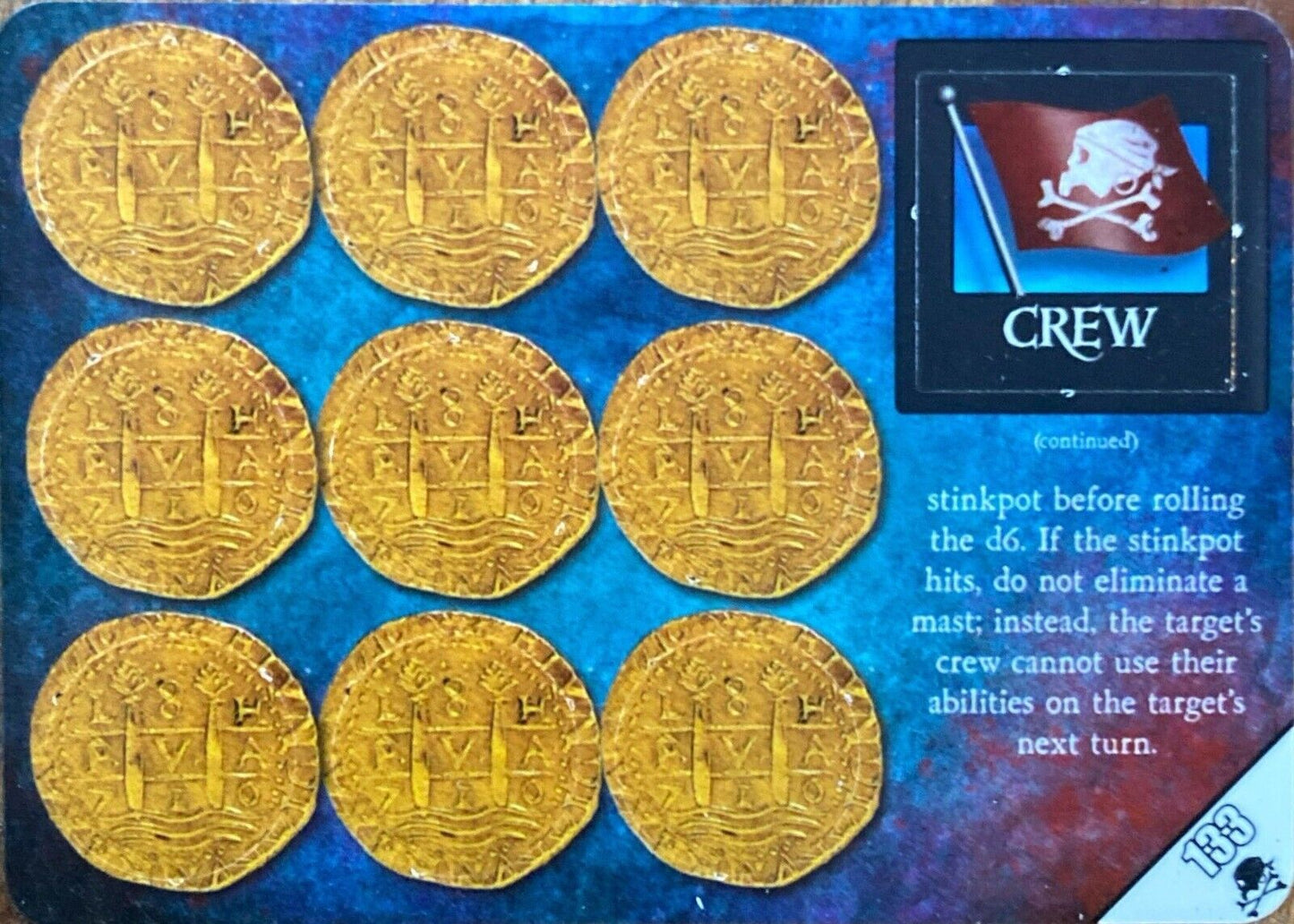 Pirates CSG of Davy Jones' Curse 133 Stinkpot Specialist (The Cursed) Unpunched