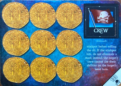 Pirates CSG of Davy Jones' Curse 133 Stinkpot Specialist (The Cursed) Unpunched