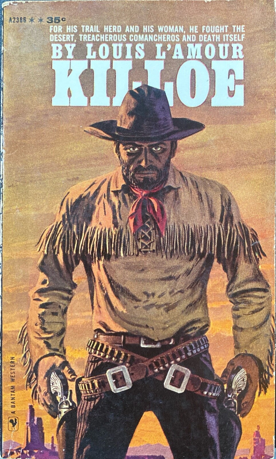 Killoe by Louis L'Amour 1962 Bantam A2386 Paperback
