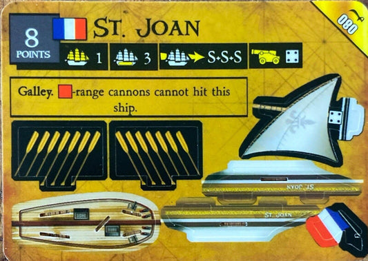 WizKids Pirates CSG of the Barbary Coast 080 St. Joan