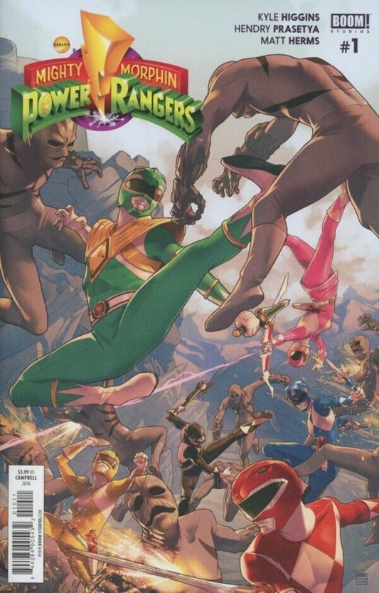 Boom! Studios Mighty Morphin Power Rangers #1 Modern Age 2016