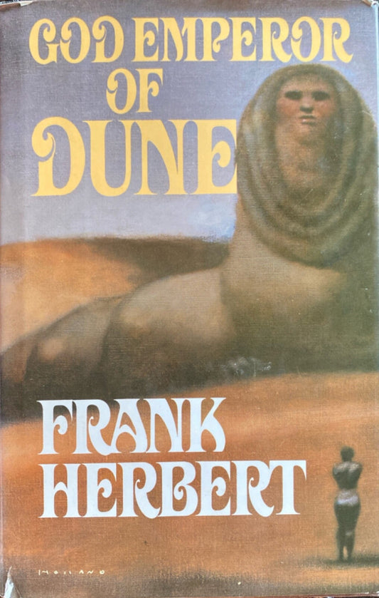God Emperor of Dune by Frank Herbert 1981 Putnam Hardcover 1st edition 7th print