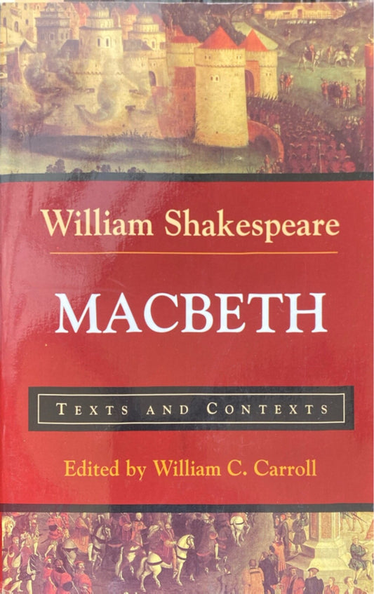 Macbeth : Texts and Contexts by William Shakespeare Paperback