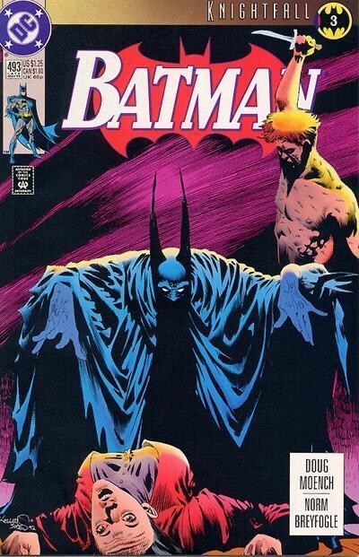 DC Comics Batman #493 Modern Age 1993 Knightfall