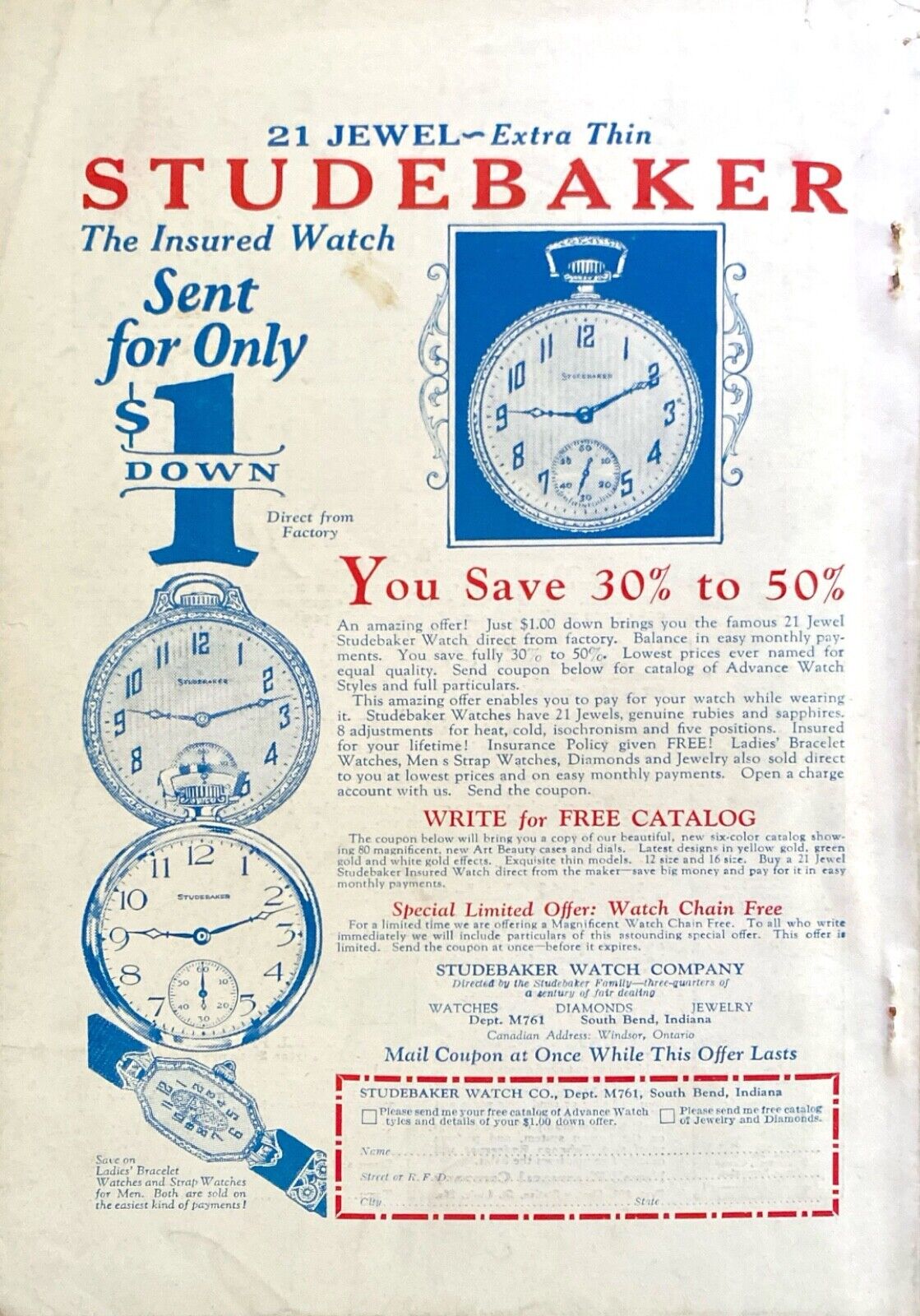 The Wide World Magazine No. 350 Vol. 59 June 1927 London Pulp