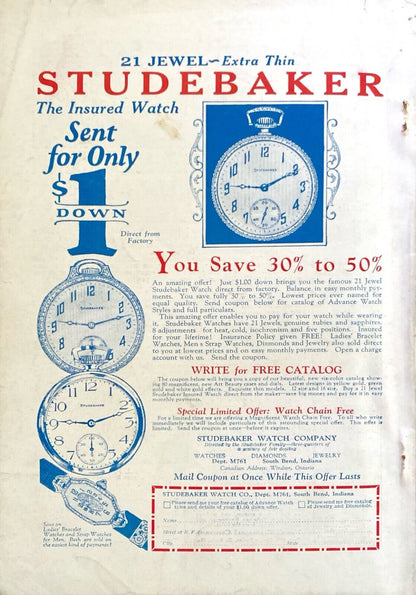 The Wide World Magazine No. 350 Vol. 59 June 1927 London Pulp