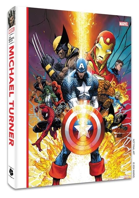 Clover Press Marvel Art of Michael Turner Hardcover FOC 6.30.2025 Pre-Order