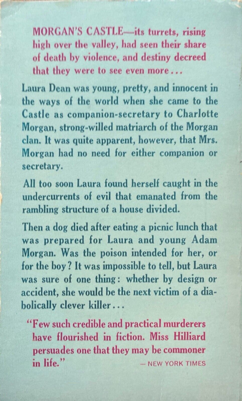 Morgan's Castle by Jan Hilliard 1964 Ace K-203 Paperback