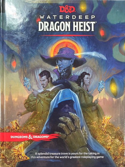 Dungeons & Dragons D&D 5E Waterdeep: Dragon Heist 2018 Wizards of the Coast