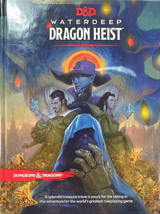Dungeons & Dragons D&D 5E Waterdeep: Dragon Heist 2018 Wizards of the Coast