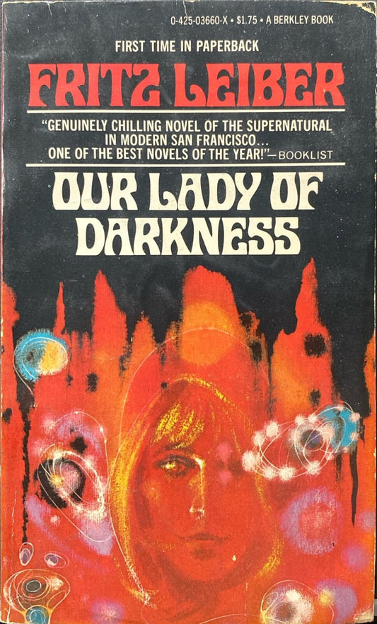 Our Lady of Darkness by Fritz Leiber 1978 Berkley Medallion Paperback