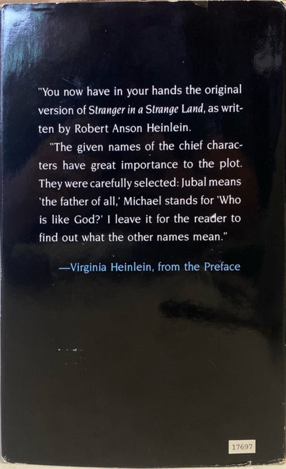 Strange in a Strange Land by Robert Heinlein 1991 Ace Hardcover BCE
