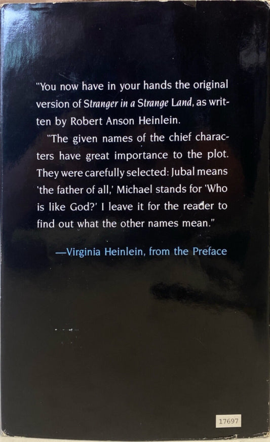 Strange in a Strange Land by Robert Heinlein 1991 Ace Hardcover BCE
