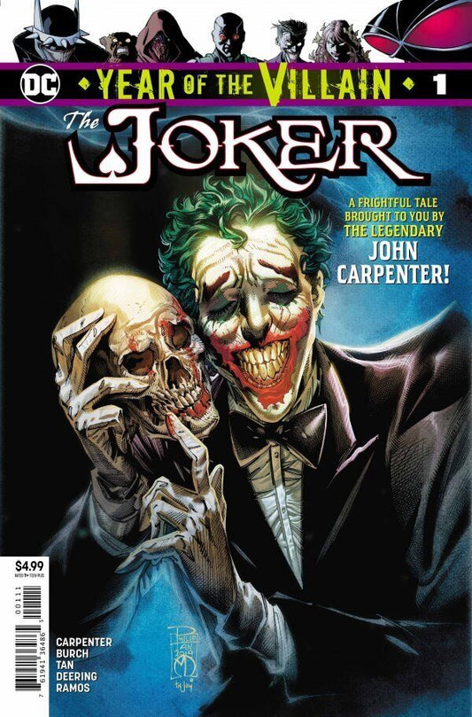 DC Comics The Joker Year of the Villain #1 Dell'otto Variant