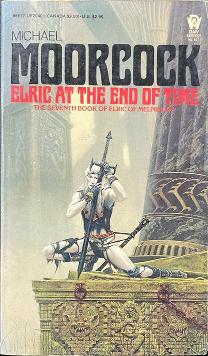 Elric at the End of Time by Michael Moorcock 1985 Daw No. 627 UE2040 PB First