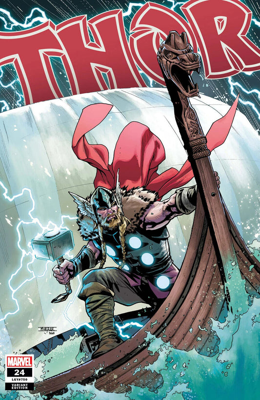 Marvel Comics Thor #24 Legacy #750 Modern Age 2022 Asrar Variant