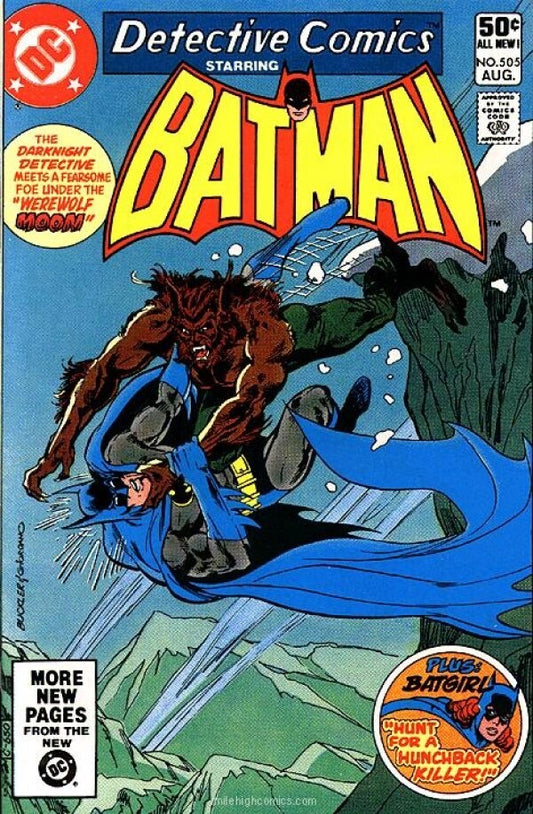 DC Comics Detective Comics #505 Bronze Age 1981
