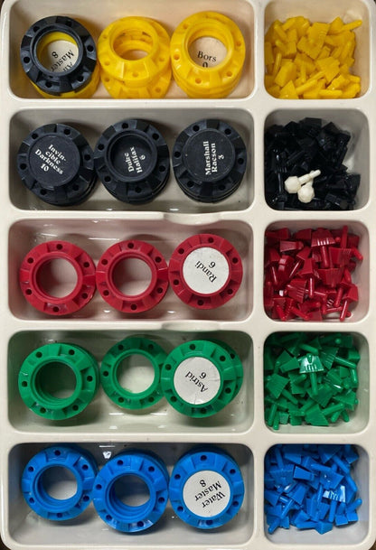 Parker Brothers Shadowlords! Complete Space Combat Diplomacy Game 1983