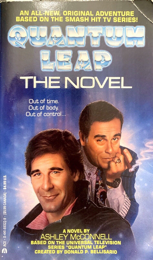 Quantum Leap: The Novel by Ashley McConnell 1992 Ace Paperback