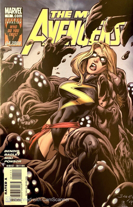 Marvel Comics Mighty Avengers #11 2008 Modern Age